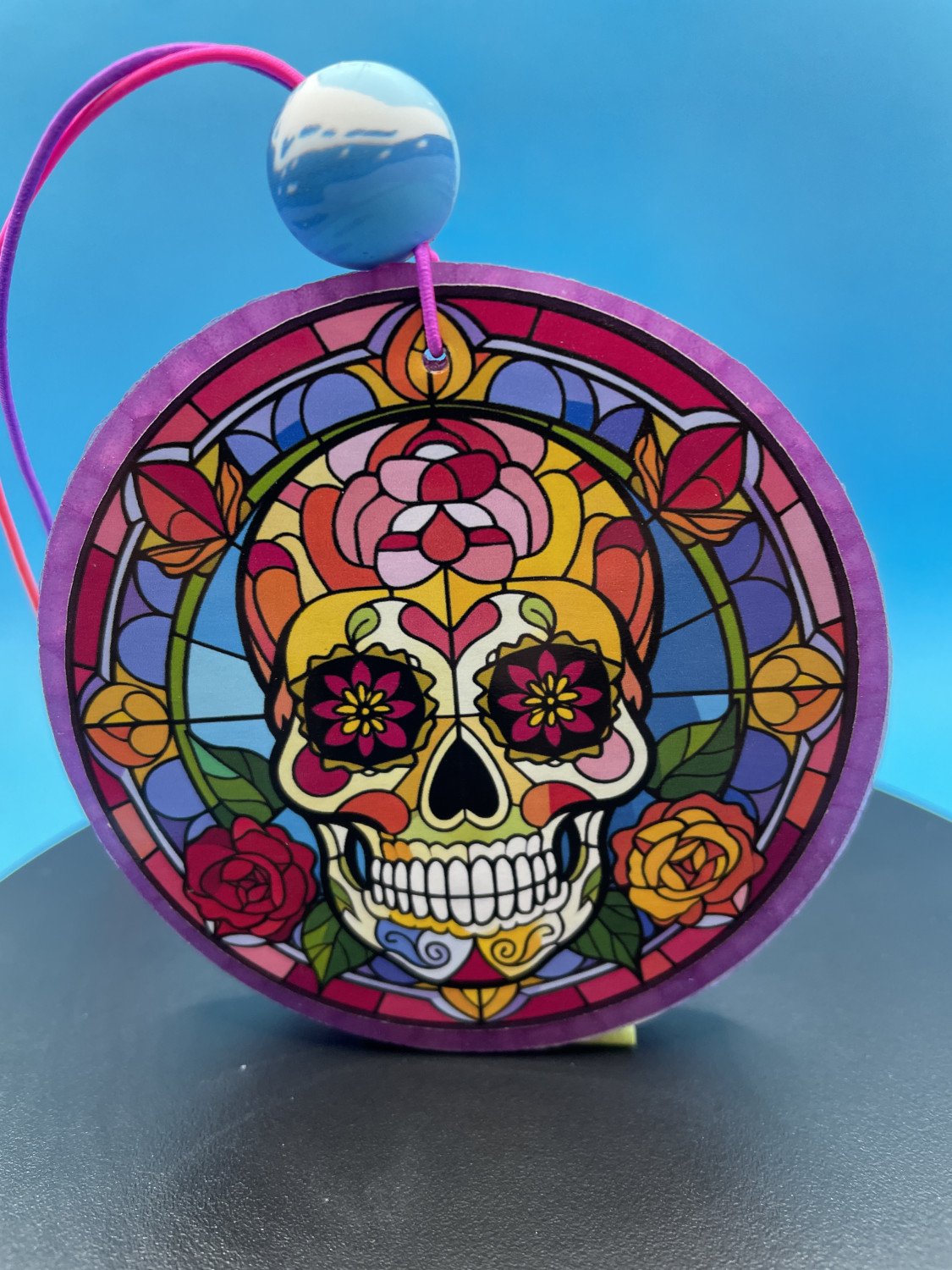 Sugar Skull #2 Car Freshie