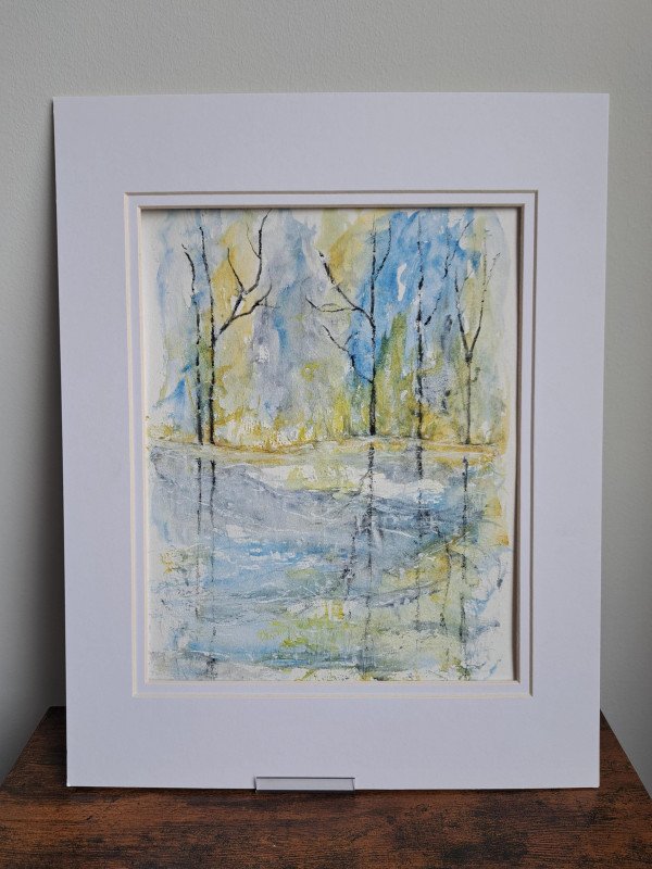 Serenity Reflected Watercolor