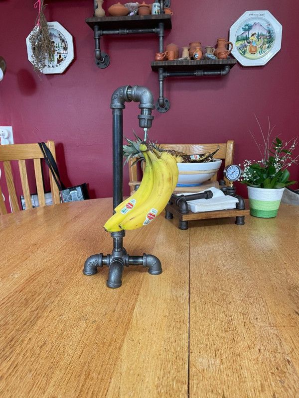 Steampunk style toilet paper roll holder with pressure valve – Hand towel holder