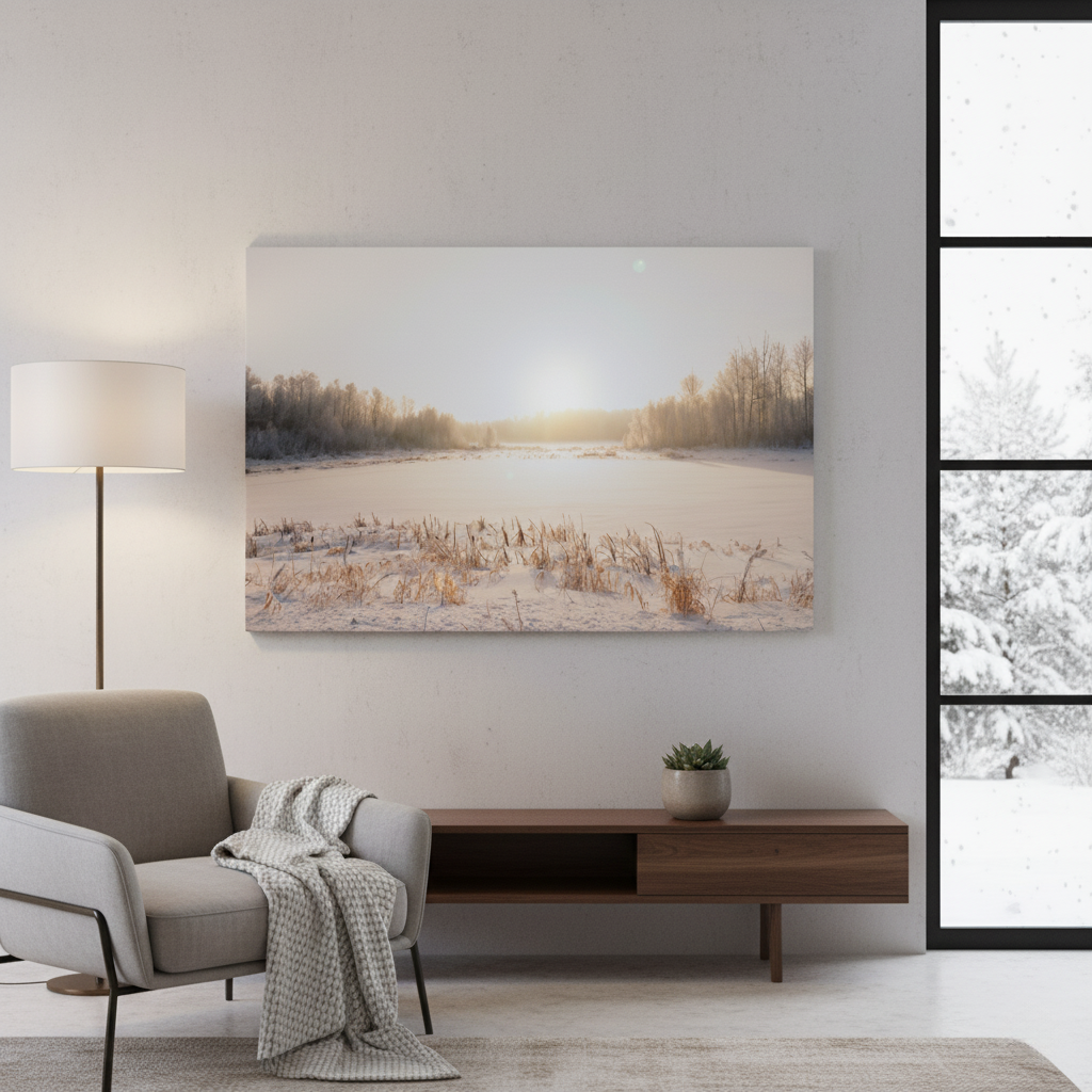 Winter Sunrise | Canvas Print
