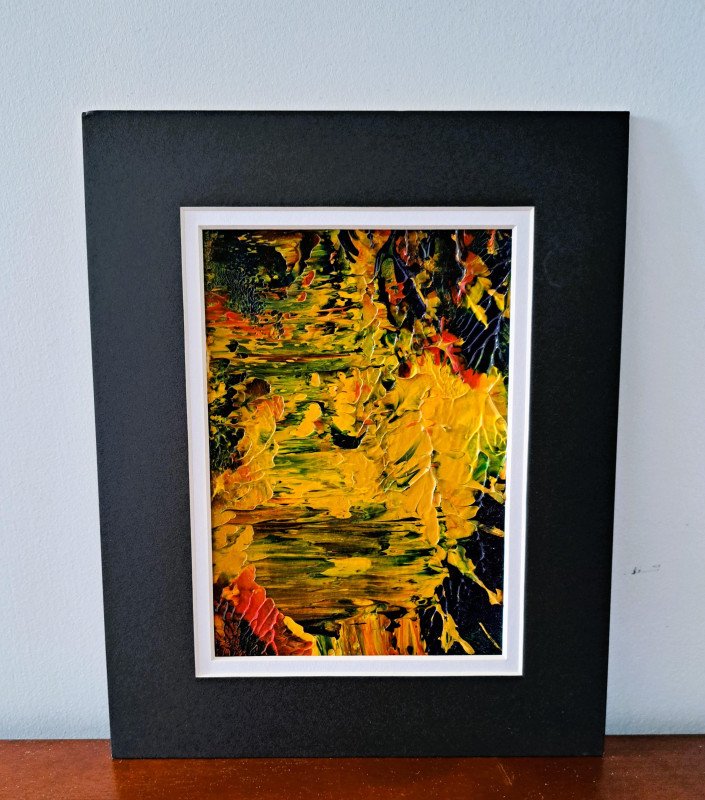 Life on Other Planets Original Abstract Acrylic Painting
