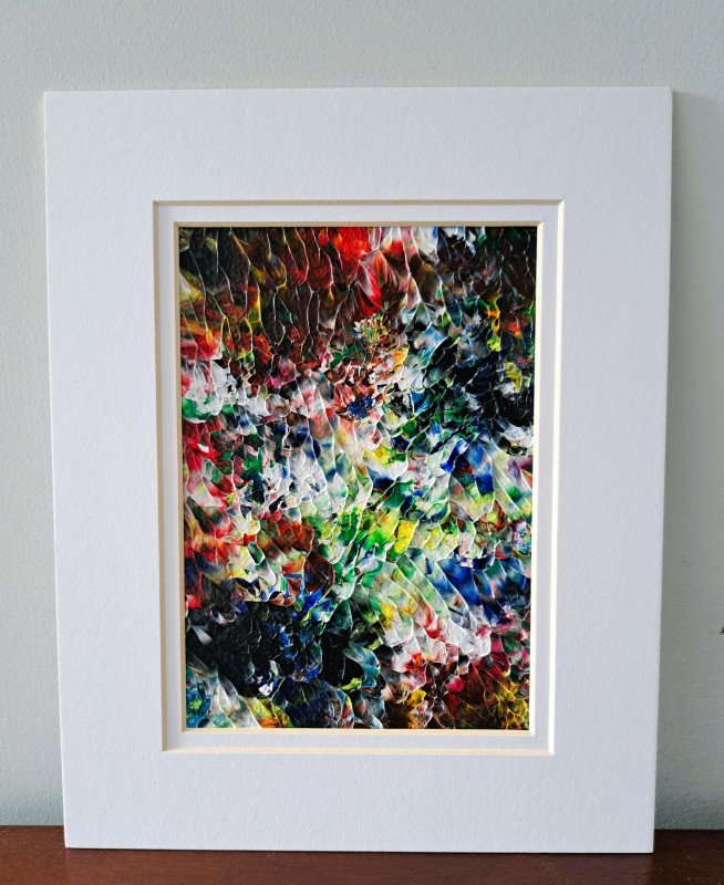 Fine Art Dahlia Delight Original Acrylic Original Painting