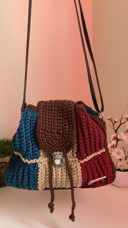Handmade shoulder bag