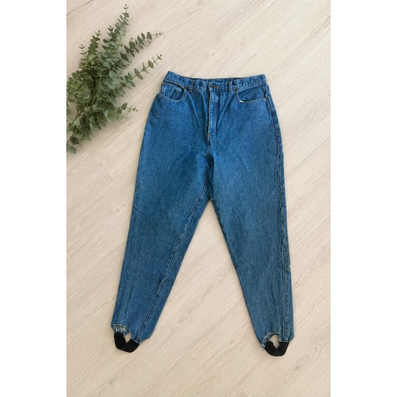 Vintage R&R Made in Canada Stirrup Jeans High Rise Ribcage Mom Jeans 29 Waist