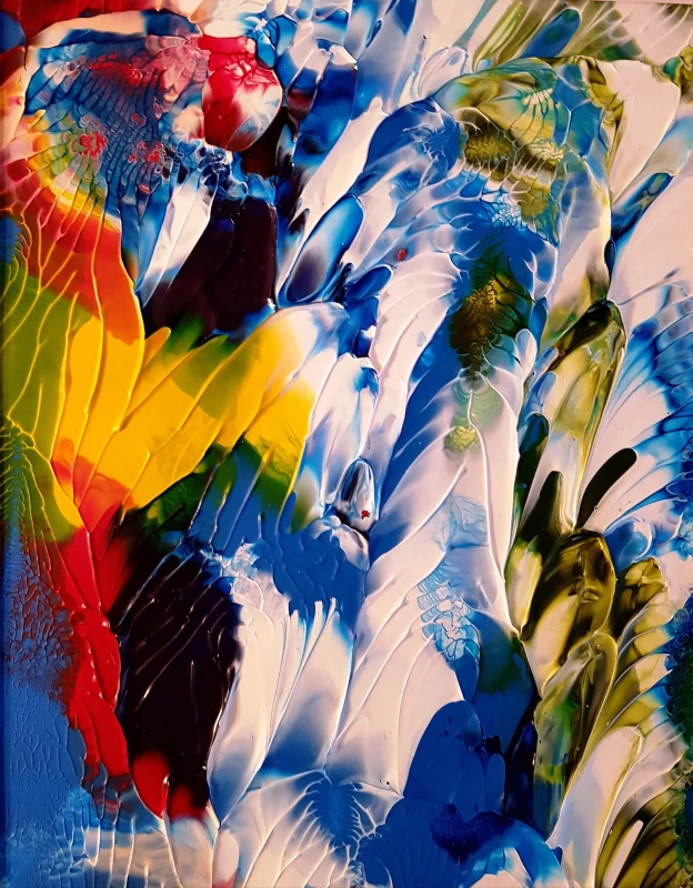 Spirit Women in the Sky Abstract Original Painting