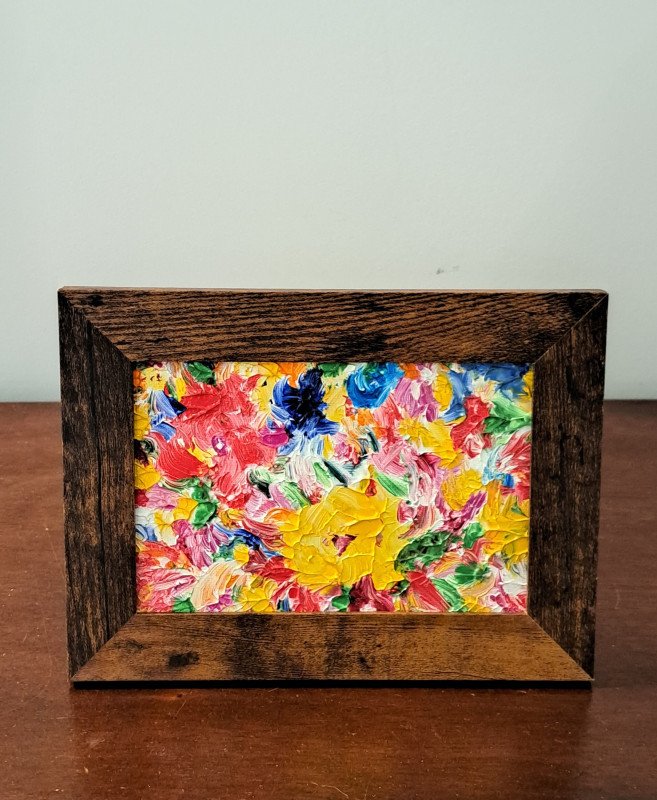 Garden Party Original Oil Painting