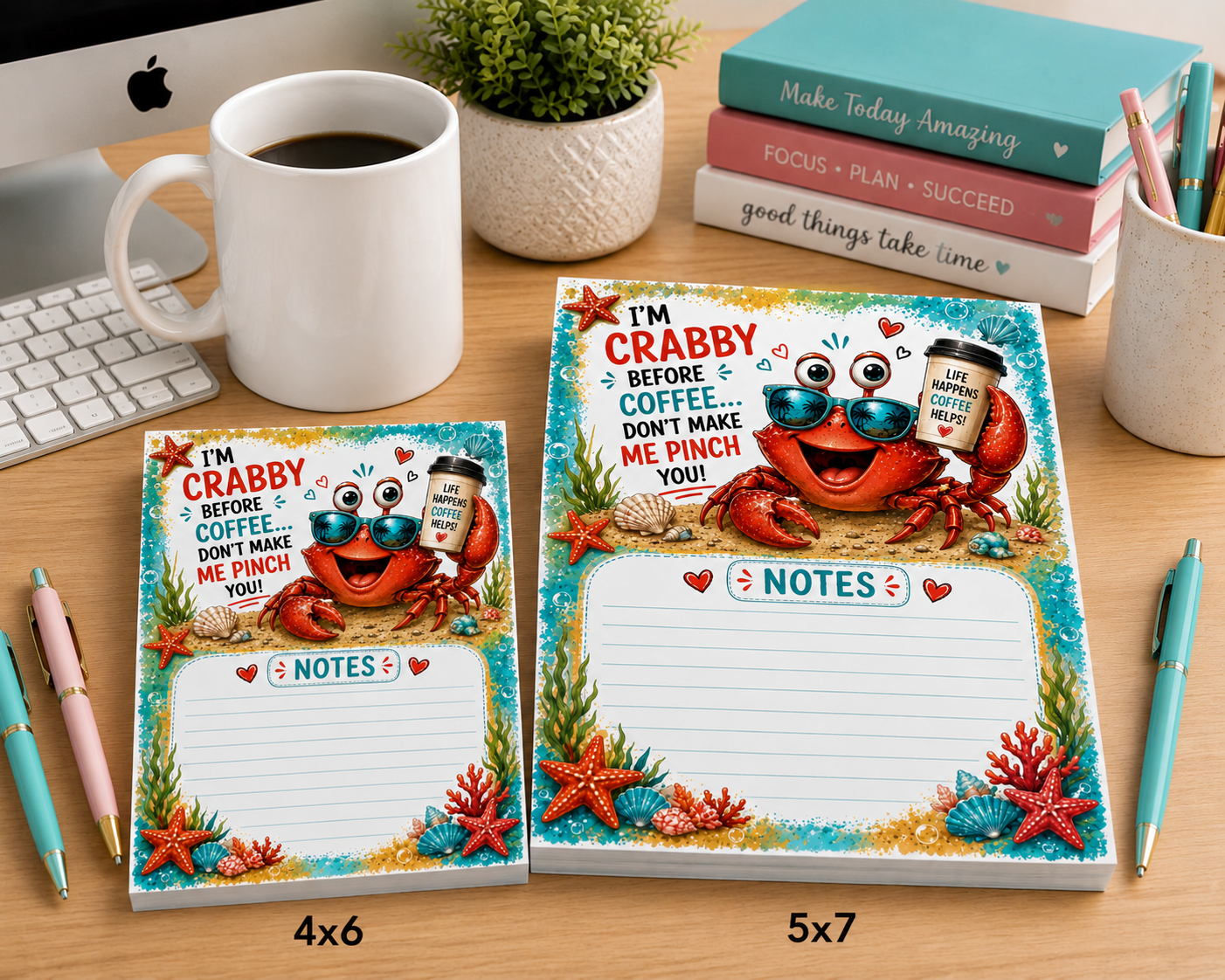 Funny Crab Notepad 50 sheets
