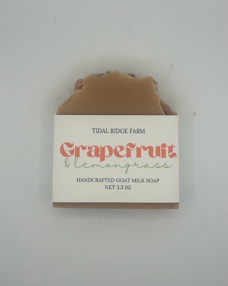 Handcrafted Goat Milk Soap - Grapefruit & Lemongrass