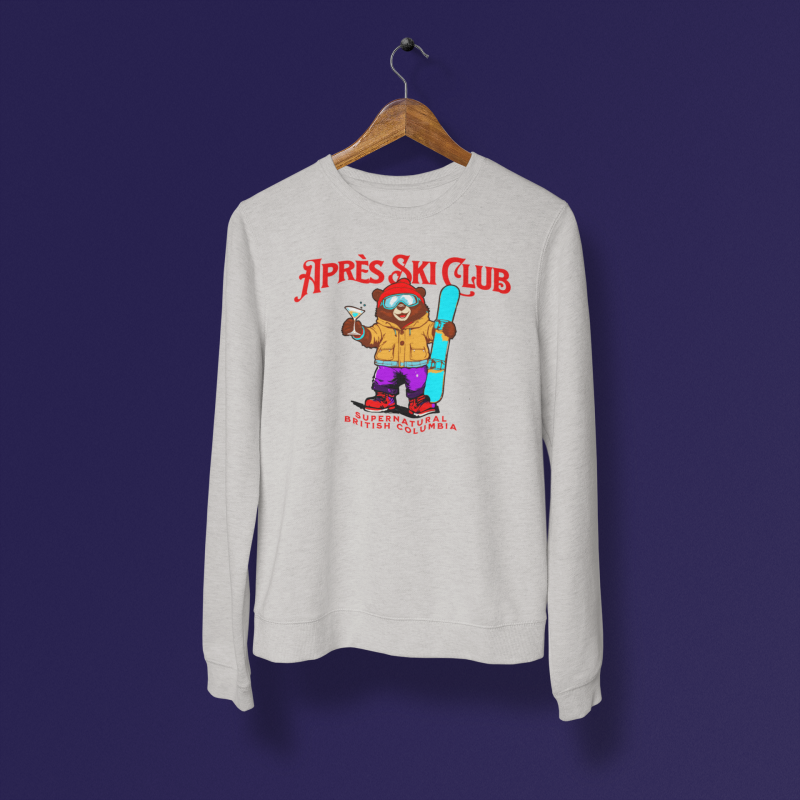 Apres Ski Club Sweatshirt - Single Bear