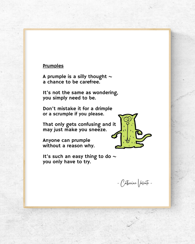 Prumples | Children's Poem | Digital Download
