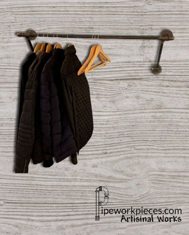 Wall mount pot holder-Pot Skillet Rack Hanger-Pot Hanger-Pot rail