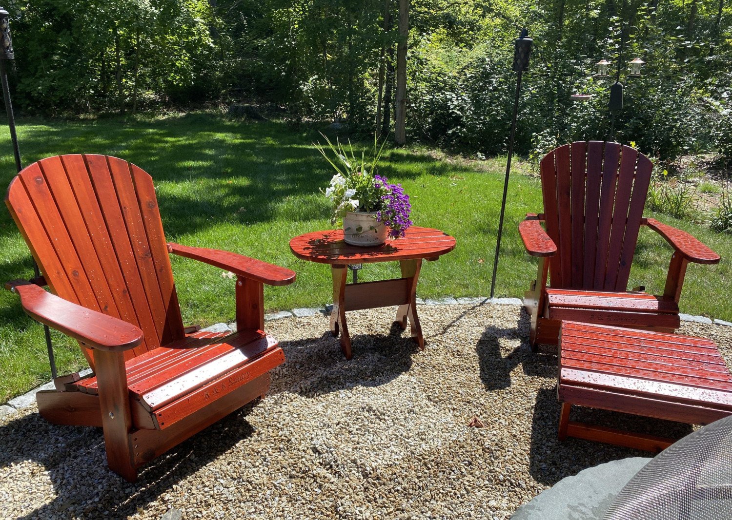 Wooden Royal Patio Set