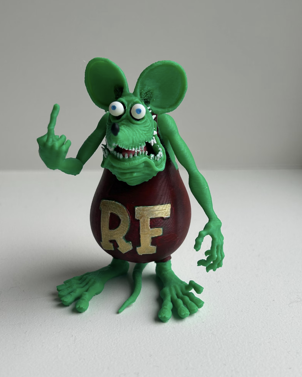 Rat Fink collectible, Vintage style Rat Fink figurine, Rat Fink Canada