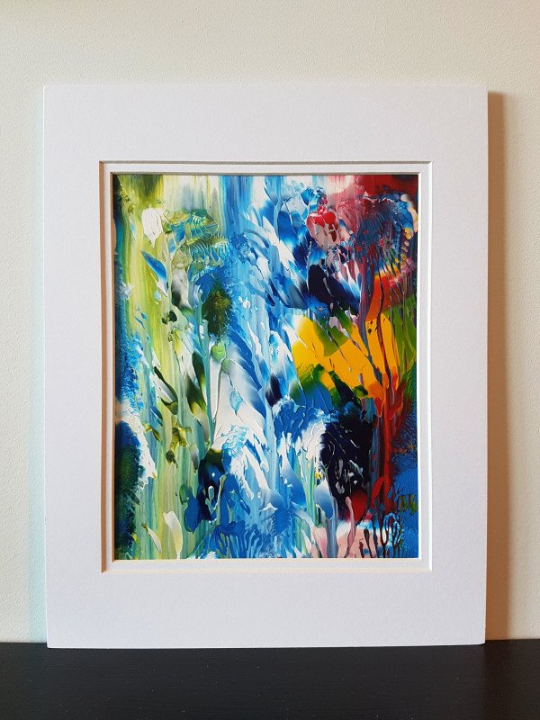Spirit Nature Acrylic Original Abstract Painting