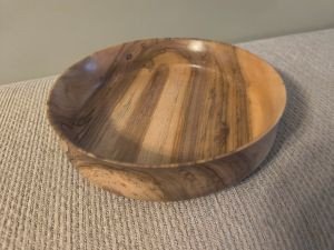 9 inch Handturned Accent Bowl - Spalted Birch