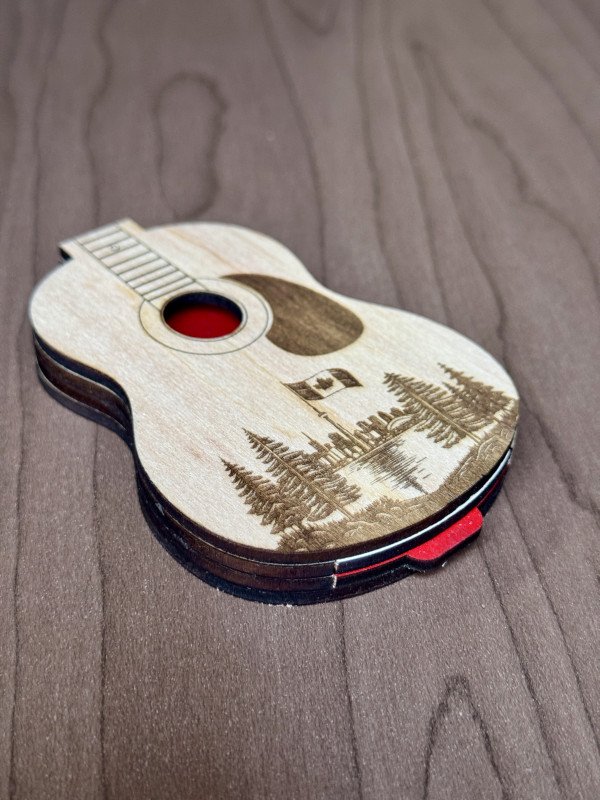 Guitar Pick Holder - Canada V1