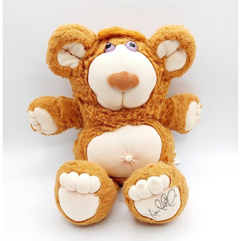 Furskins Bear Lila Claire Vintage 1985 Xavier Roberts Plush 15"