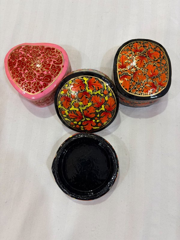 Kashmir Heritage Paper Mache Jewellery Box
