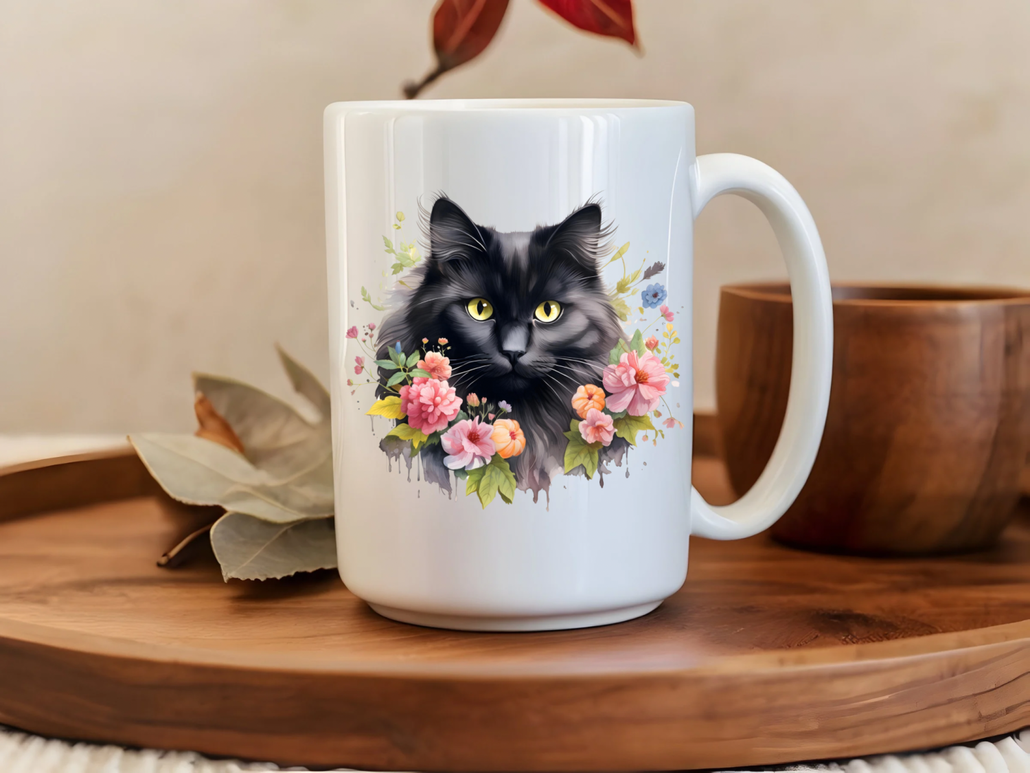 Black Cat 15oz Mug