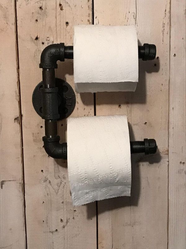 Steampunk stan toilet paper butler – toilet paper stand – toilet roll butler