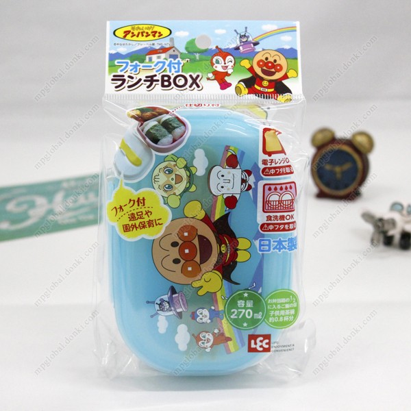 PRE-ORDER Anpanman Lunch BOX w/Fork