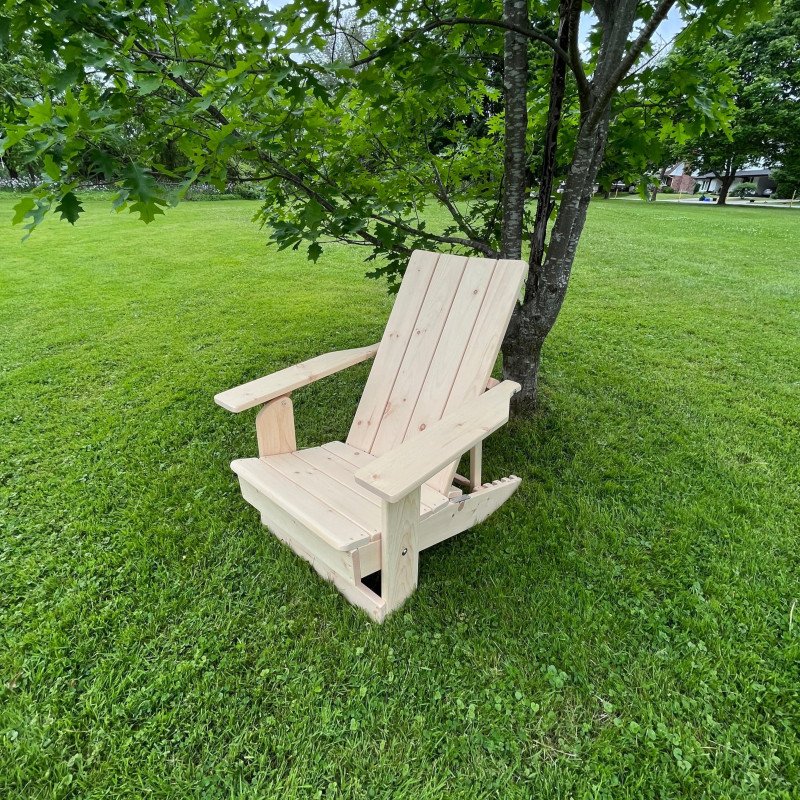 Wooden Modern Royal Reclining Adirondack Chair