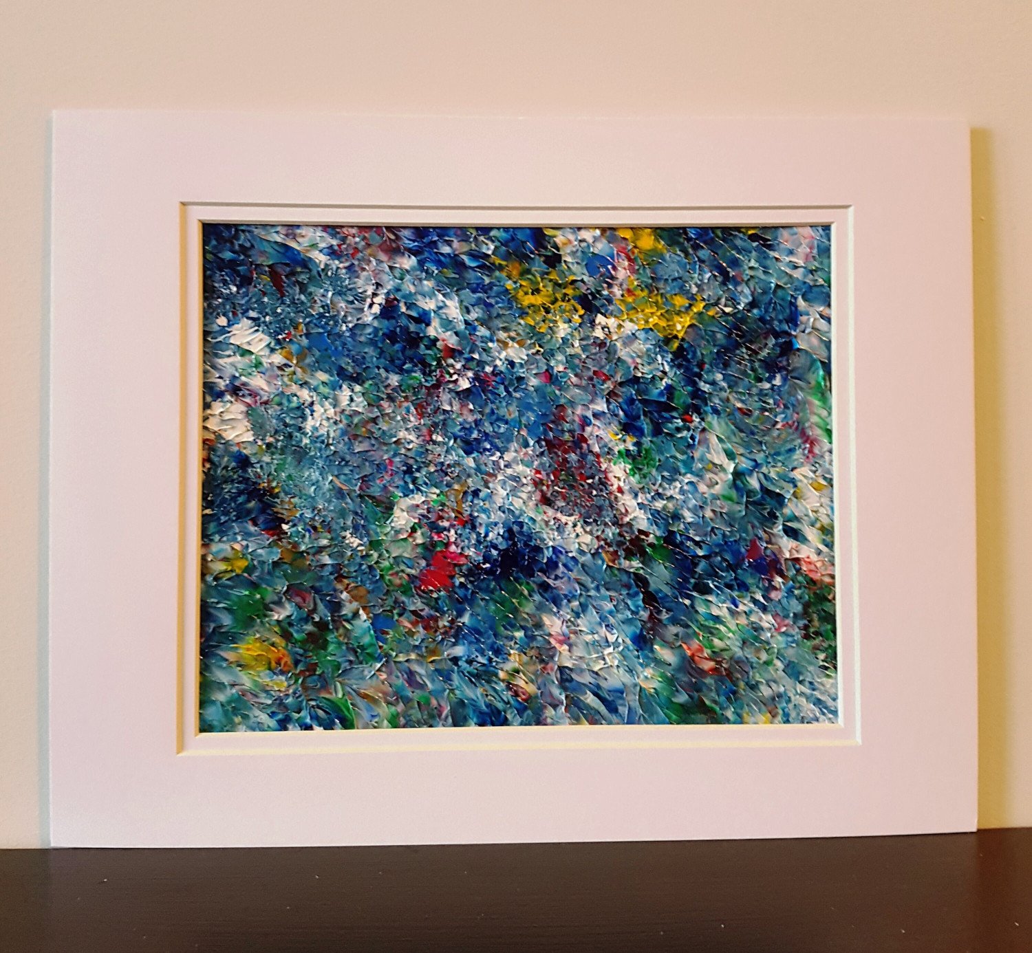 2 Painting Set  Blue Sky View Abstract Acrylic Wall Paintings