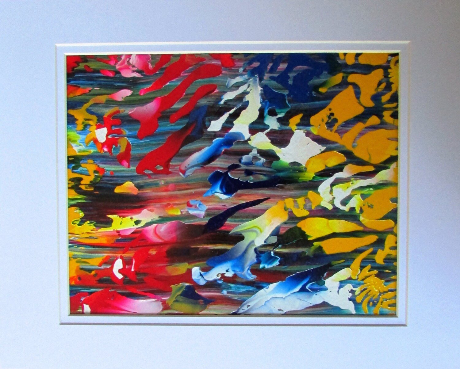 Abstract in Nature an Original Abstract Acrylic Painting