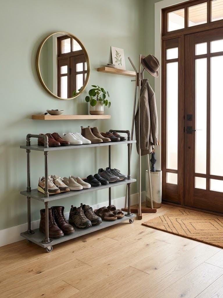 5 circle large Plant Stand