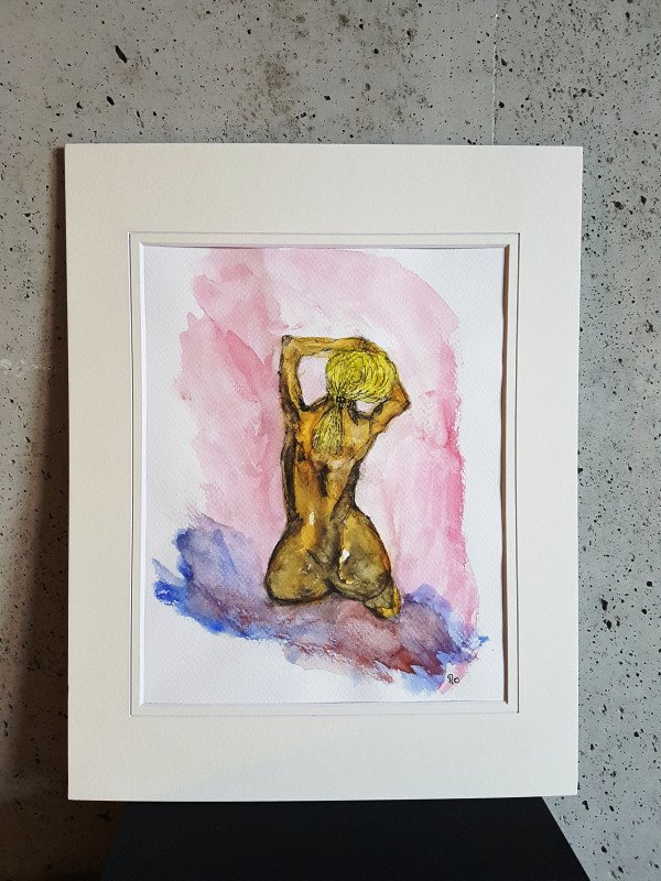 Quiet Moment Original Watercolor