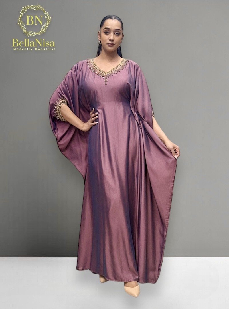 Luna Abaya Lavender