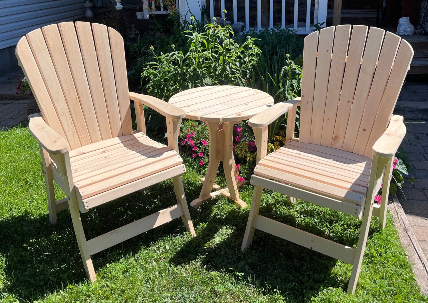 Wooden Veranda Adirondack Chair (Non-Folding)