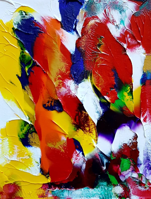 Summer Garden Acrylic Original Painting