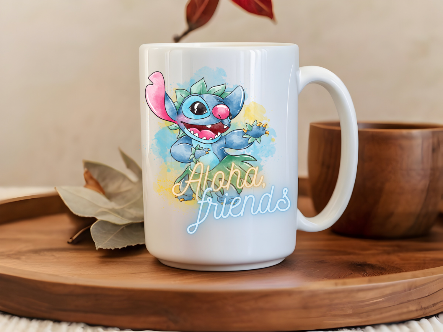 Stitch Aloha 15oz Mug