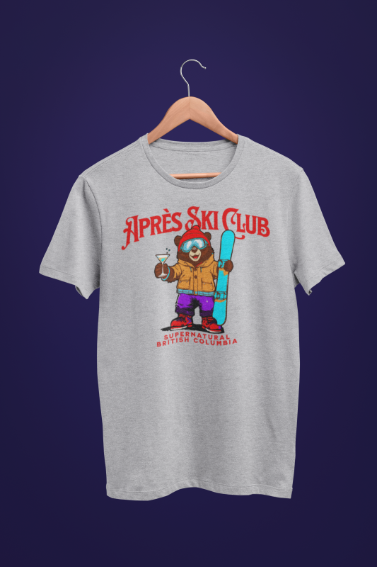 Apres Ski T Shirt - Single Bear