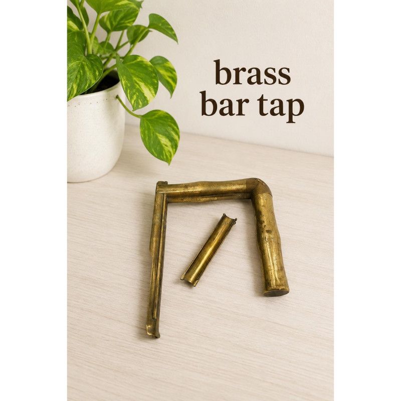 Vintage Solid Brass Beer Barrel Tap Faucet | Antique Pub Draft Spigot Bar Decor
