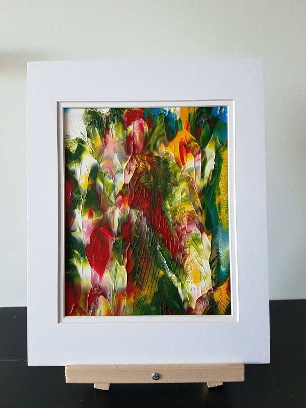 Evergreen Abstract Acrylic Painting