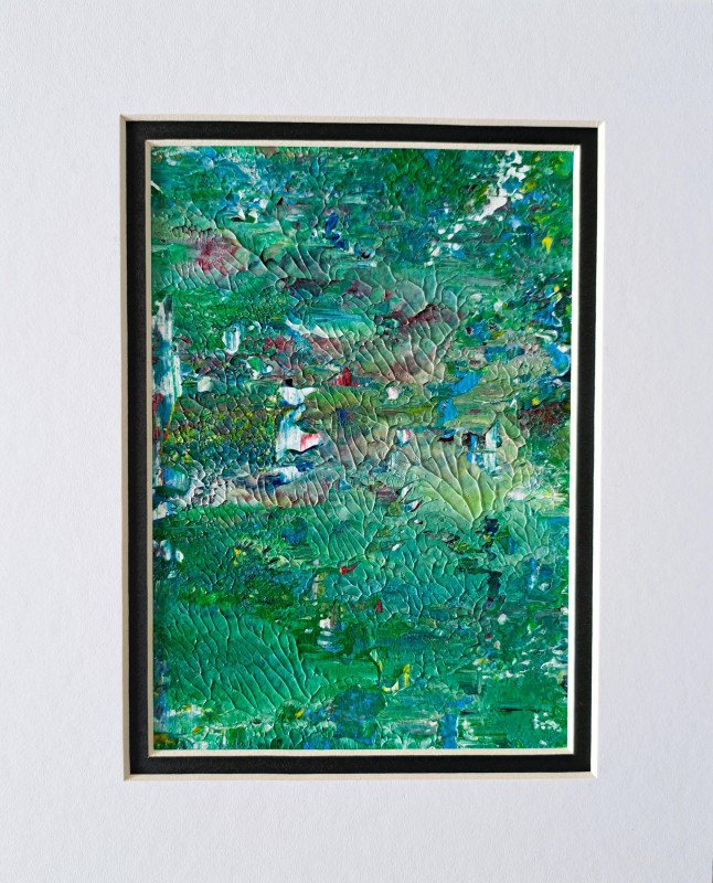 Garden of Peace Fine Art Original Abstract Painting