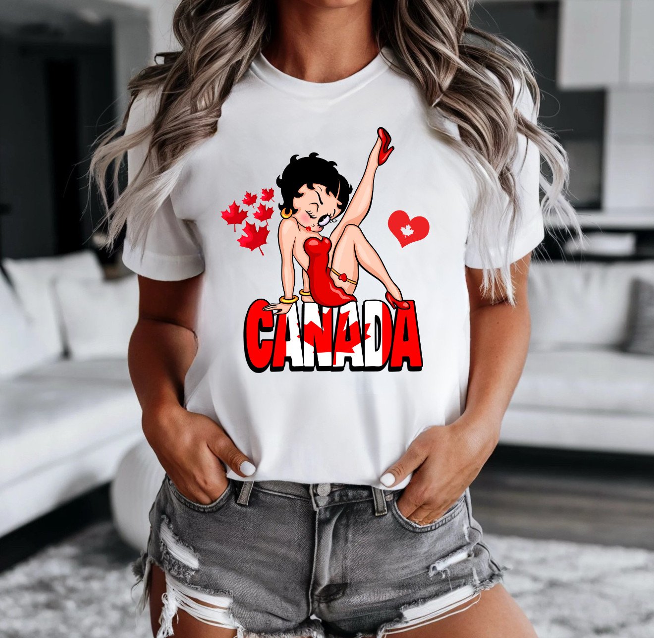 Betty Bop Canada T-Shirt