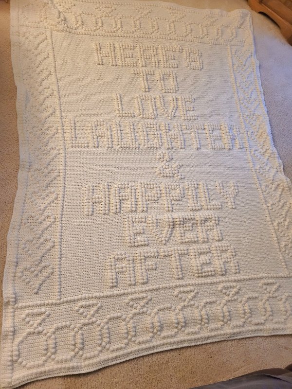 Wedding blanket