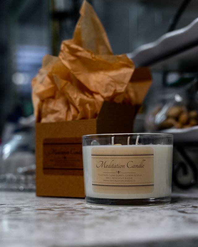 Meditation candle