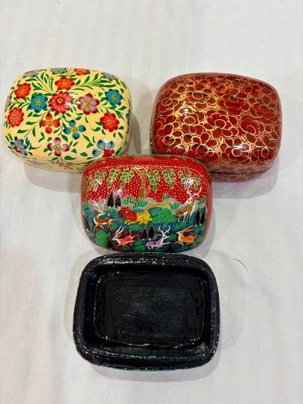 Kashmir Heritage Paper Mache Jewellery Box