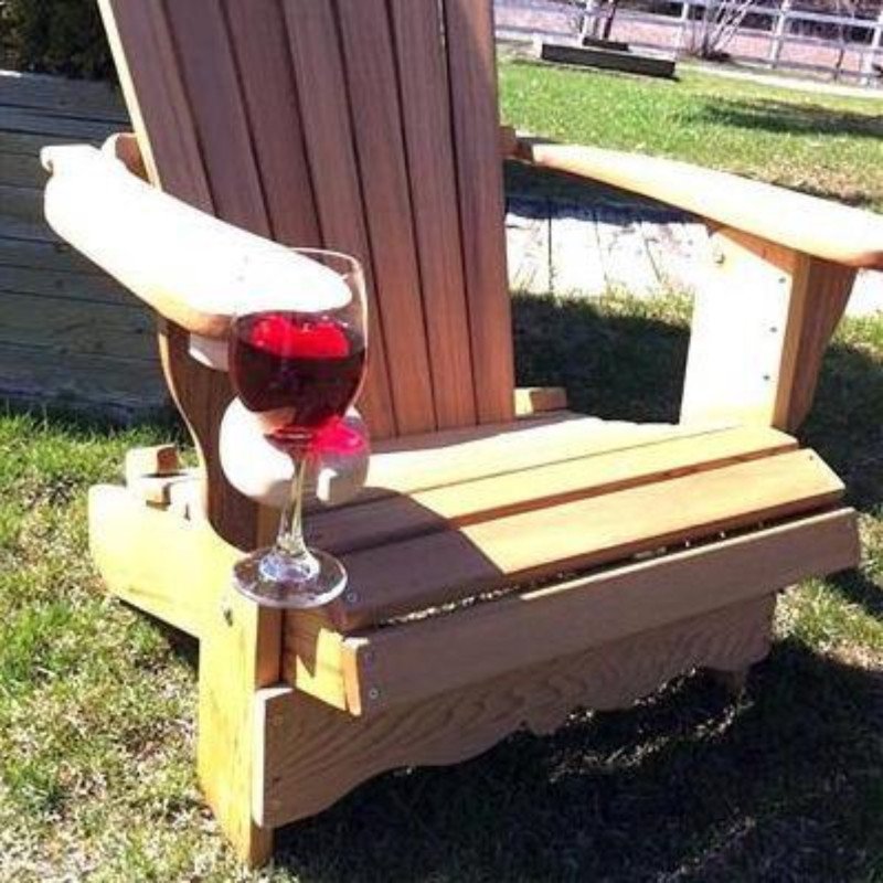 Wooden Wine Glass Holder