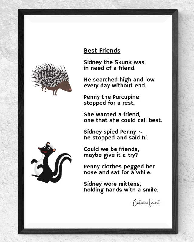 Best Friends | Children's Poem | Digital Download