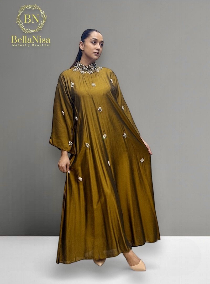 Abeer Kaftan Bronze