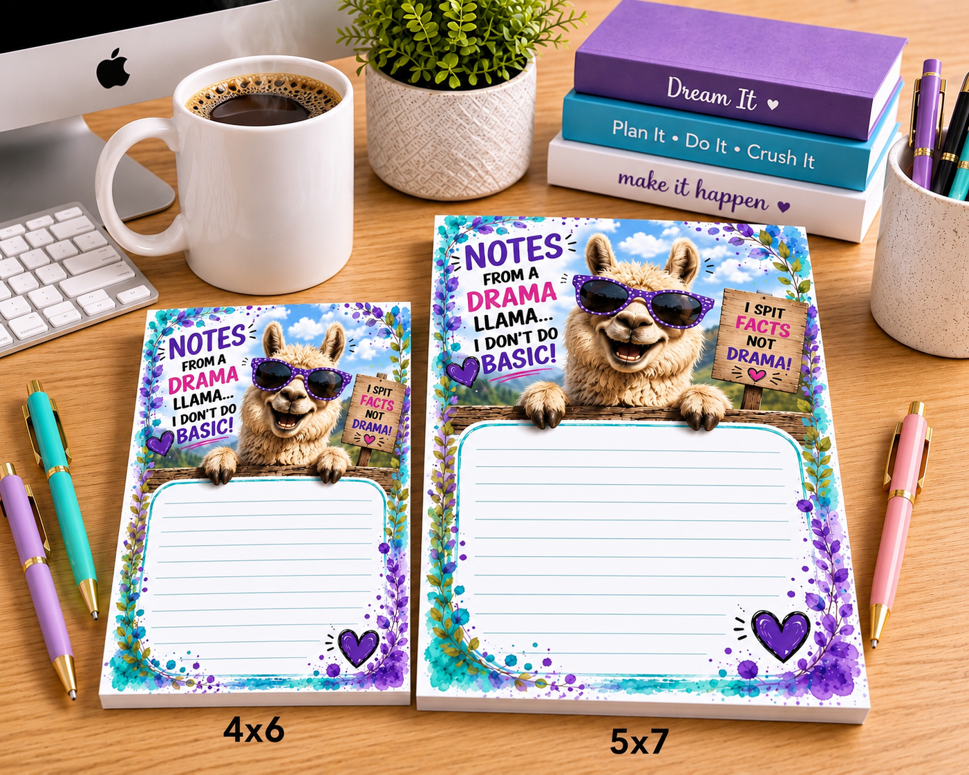 Funny LLama Notepad 50 sheets