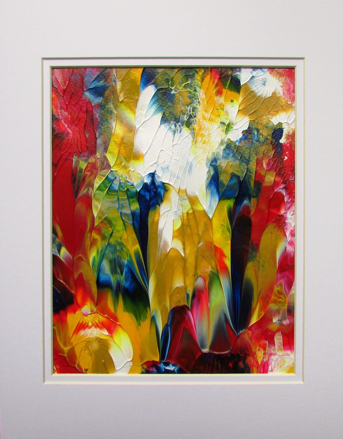 Celebration Wall Art Original Abstract Color Acrylic Painting