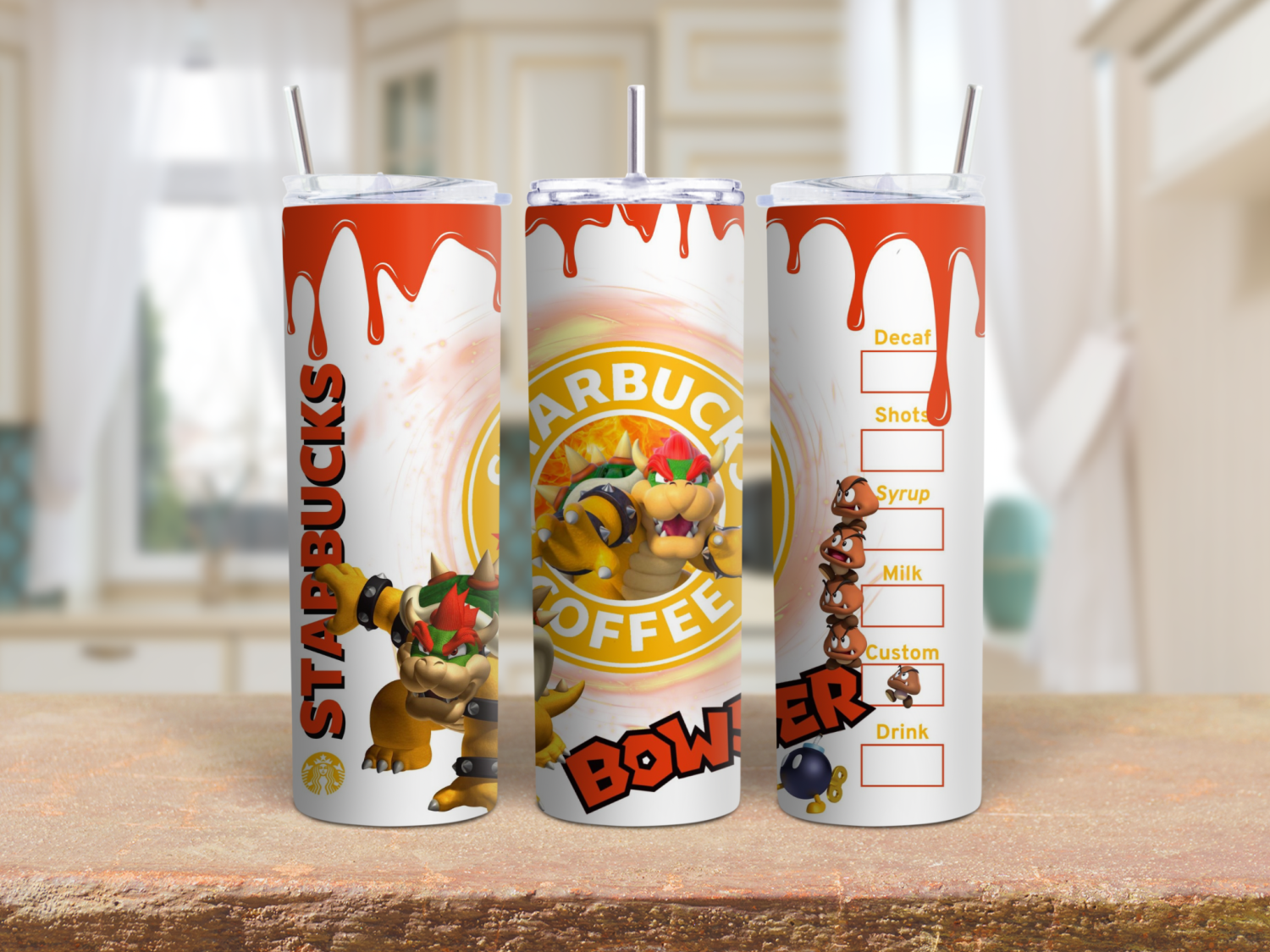 Bowser 20oz Tumbler