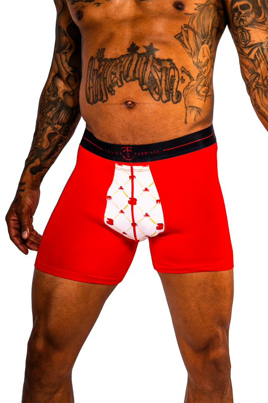 OG Classic Bamboo Boxer Briefs - Ruby Red