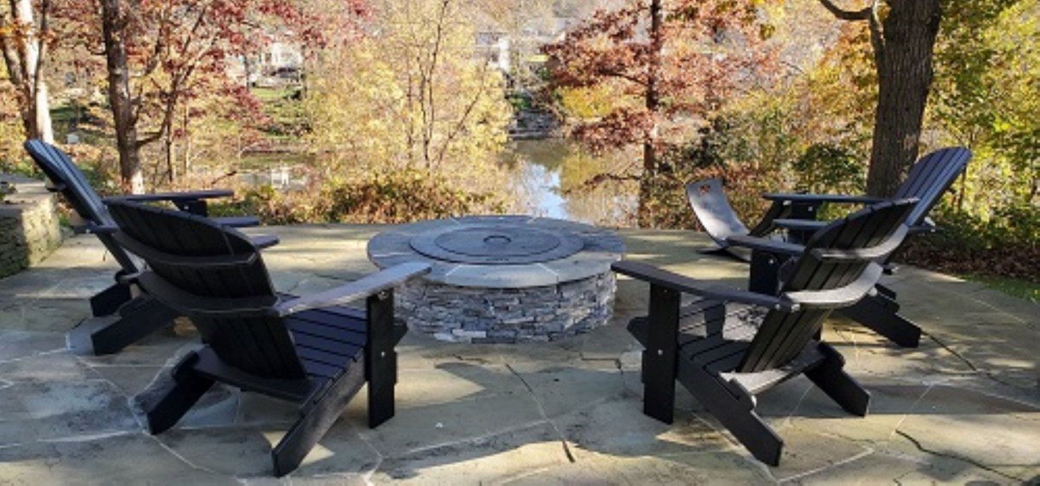 Poly-Luxe Recycled Plastic Grand Adirondack Chair